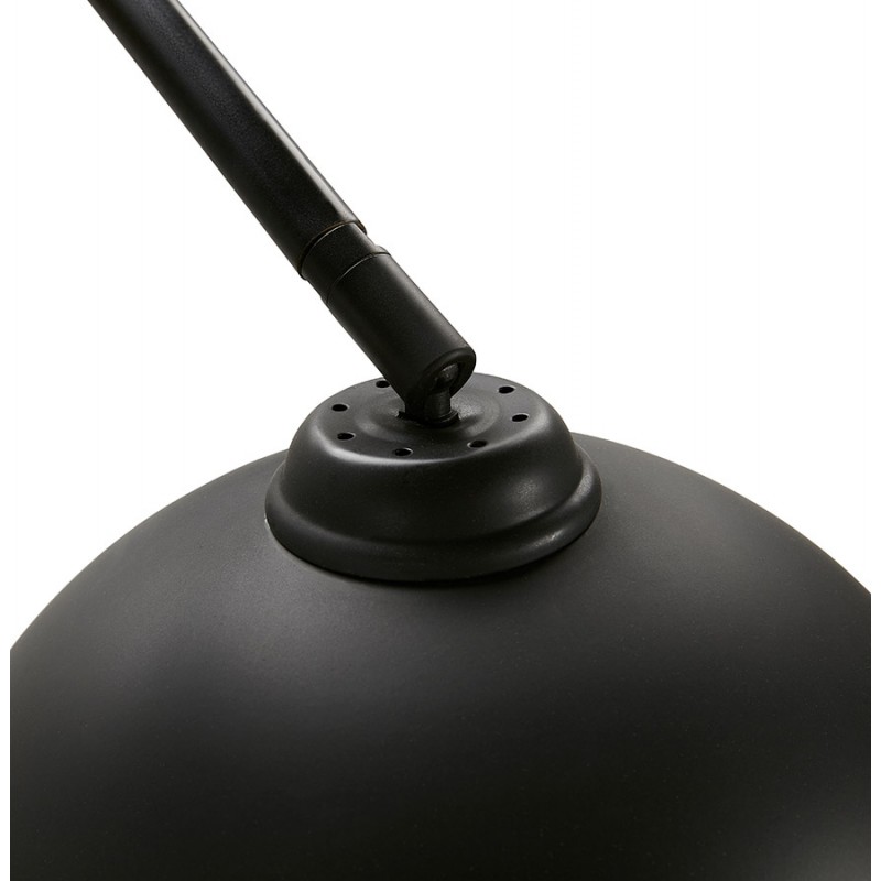 Lámpara de arco de diseño de metal SWEET (negro mate) - image 49316