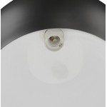 Lampe sur pied arc design en métal SWEET (noir mat)