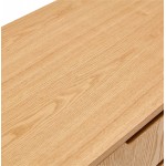 Buffet enfilade design 2 doors 3 wooden drawers MELINA (natural)