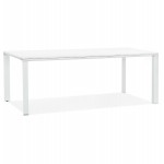 Esstisch Design Holz Tisch NORA (200x100 cm) (weiß)