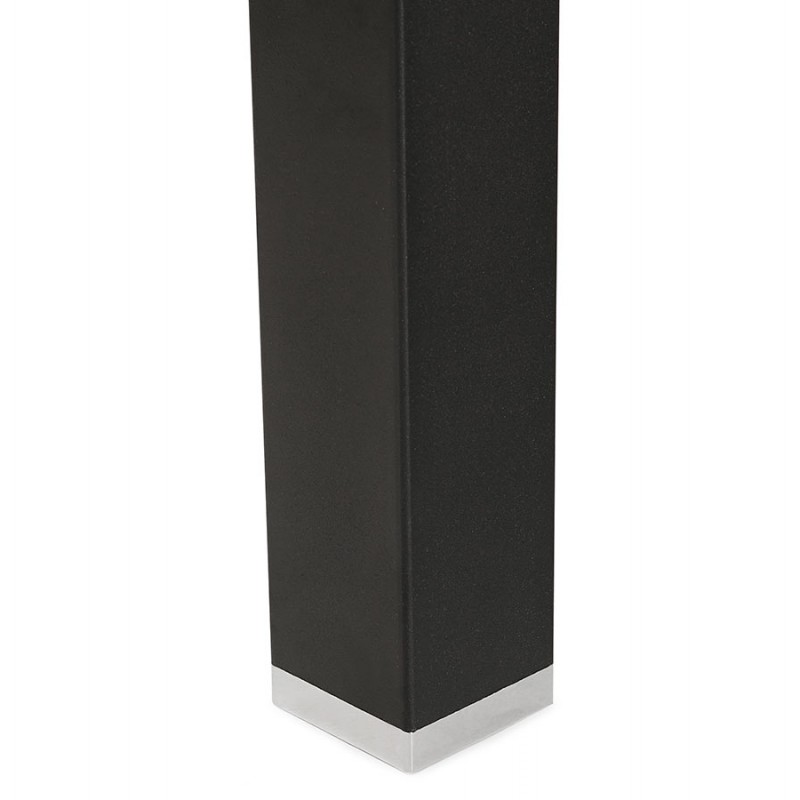 BENCH escritorio moderna mesa de reuniones pies negros de madera RICARDO (140x140 cm) (ahogándose) - image 49697