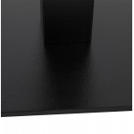RamBOU XL rectangular metal table top (75x40x88 cm) (black)