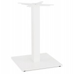 EMIE metal square table top (50x50x73 cm) (white)