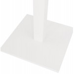 EMIE metal square table top (50x50x73 cm) (white)