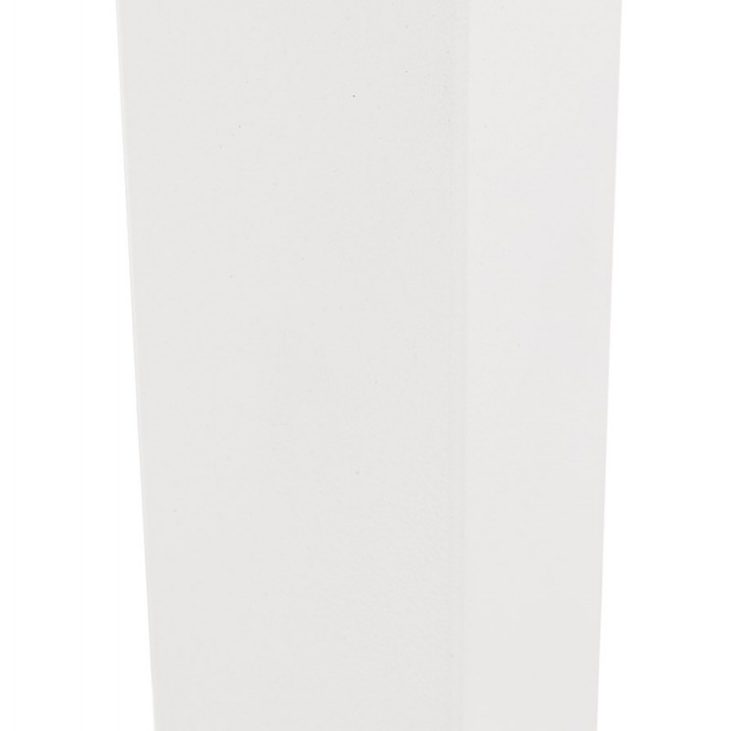 Mesa cuadrada de metal EMIE (50x50x110 cm) (blanco) - image 49939