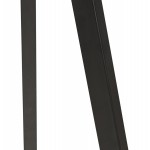 TRANI MINI (white) black tripod-laying lampshade