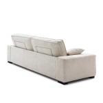 Straight Sofa 4 Seats 266X97X94 Fabric Greige