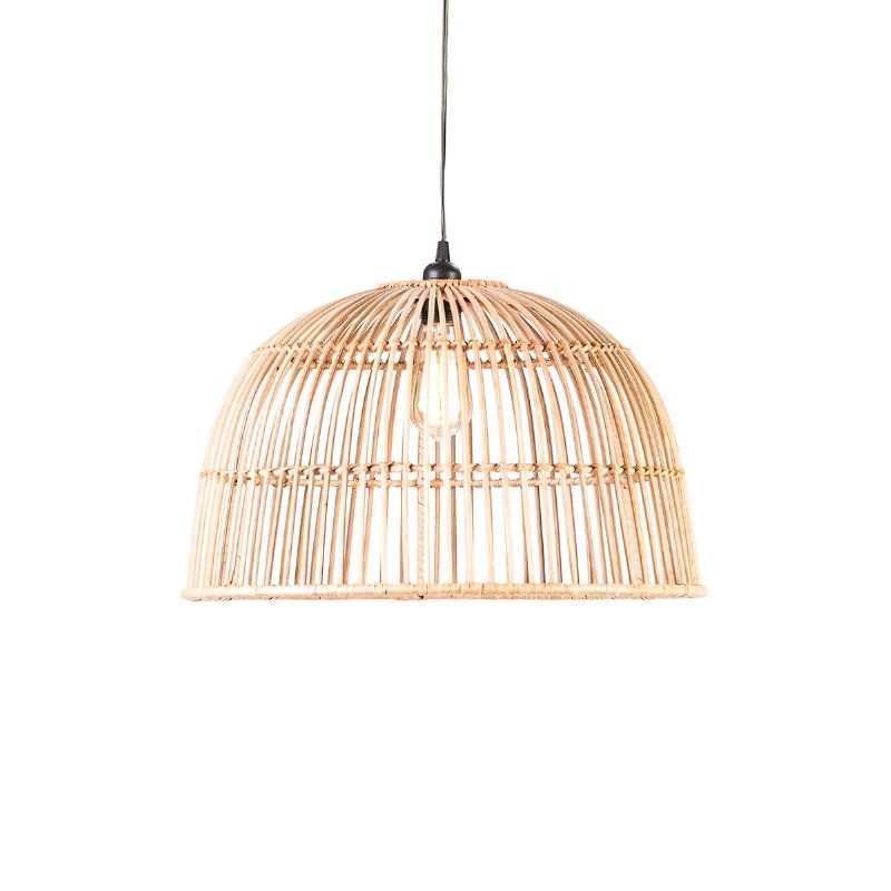 Hanging Lamp 51X51X31 Wicker Natural