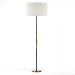 Standard Lamp Without Lampshade 24X140 Metal Golden Black