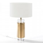 Lampe Auf Tisch Ohne Bildschirm 14X53 Acryl/Metall Golden