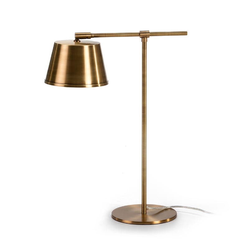 Table Lamp 38X18X51 Metal Golden - image 51652