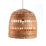 Hanging Lamp 60X60X60 Wicker Natural