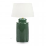 Table Lamp Without Lampshade 24X24X50 Ceramic Green