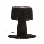 Lampe de Table avec abat-jour 25x25x38 tissu Noir