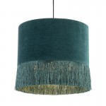 Hanging Lamp With Lampshade 35X35X32 Fabric Green
