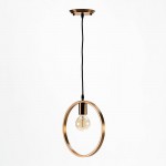 Hanging Lamp Without Lampshade 30X4X31 Metal Golden