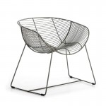 Chair 79X65X73 Metal Zinc