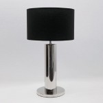 Lampe de Table sans Abat-jour 25x49 Métal Chrome