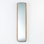 Mirror 30X5X120 Metal Golden