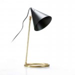 Table Lamp 19X17X45 Metal Black Bronze