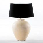 Table Lamp Without Lampshade 45X45X55 Aprox. Terra-Cotta Cream