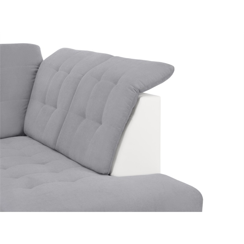 Cabrio-Ecksofa 6 Sitzplätze Rechtwinklig DIMITRYPLUS Grau, weiß - image 54739