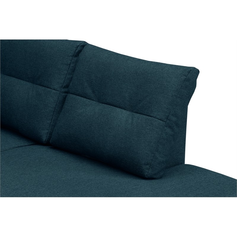 Convertible corner sofa 5 seats fabric Right Angle OKTAV Oil Blue - image 55110