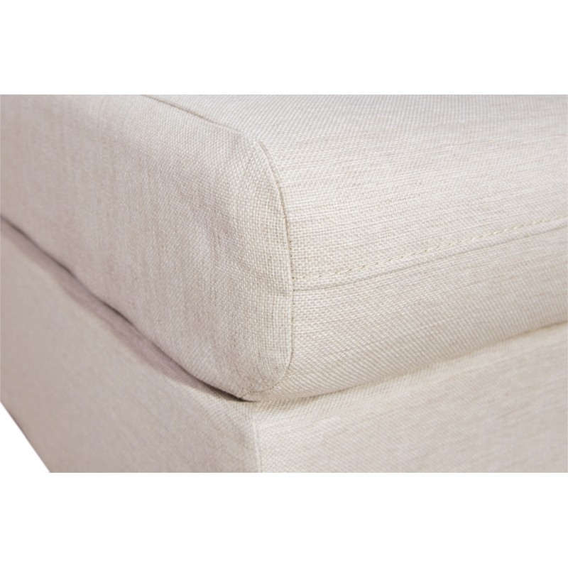 Modular corner sofa convertible 5 places fabric ADRIATIK Beige - image 55205