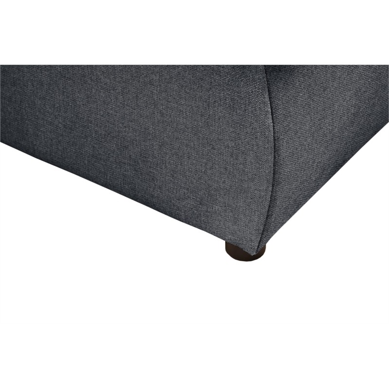 4 seater convertible corner sofa CATHIA Dark Grey fabric - image 55362