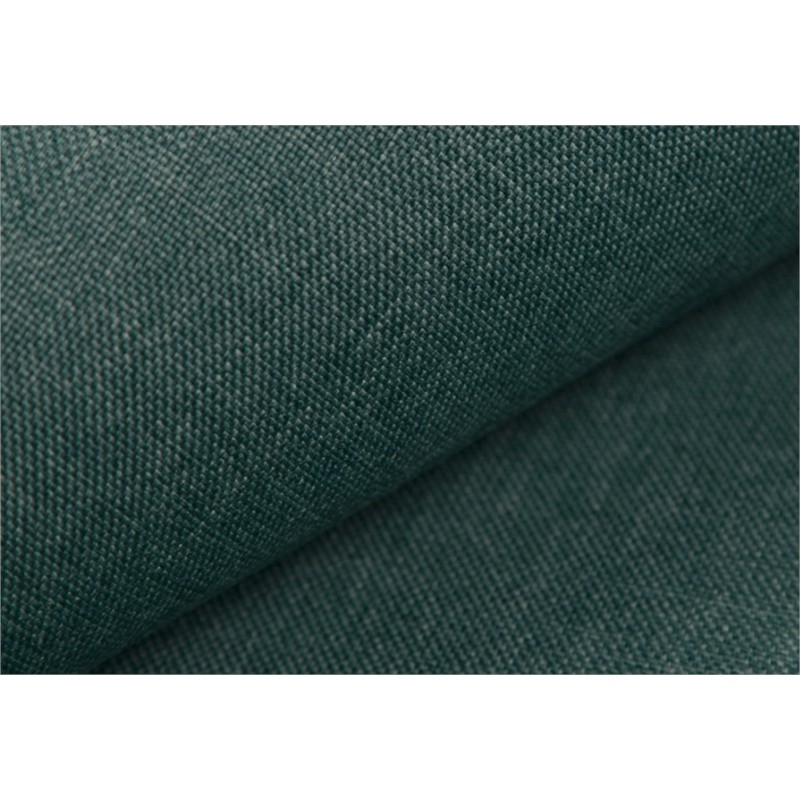  Sofa bed 3 places fabric Mattress 160 cm LANDIN (Duck blue) - image 55929