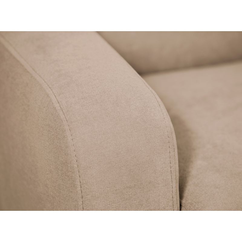  Sofa bed 3 places head fabric CAROLE (Beige) - image 56071