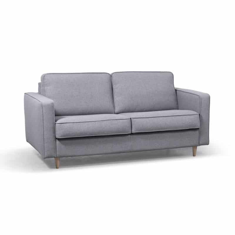 Sofa bed 3 places fabric BOLI (Light grey) - image 56090