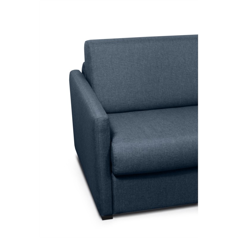 Sistema divano letto express posti letto 3 posti tessuto CANDY (Blu scuro) - image 56164