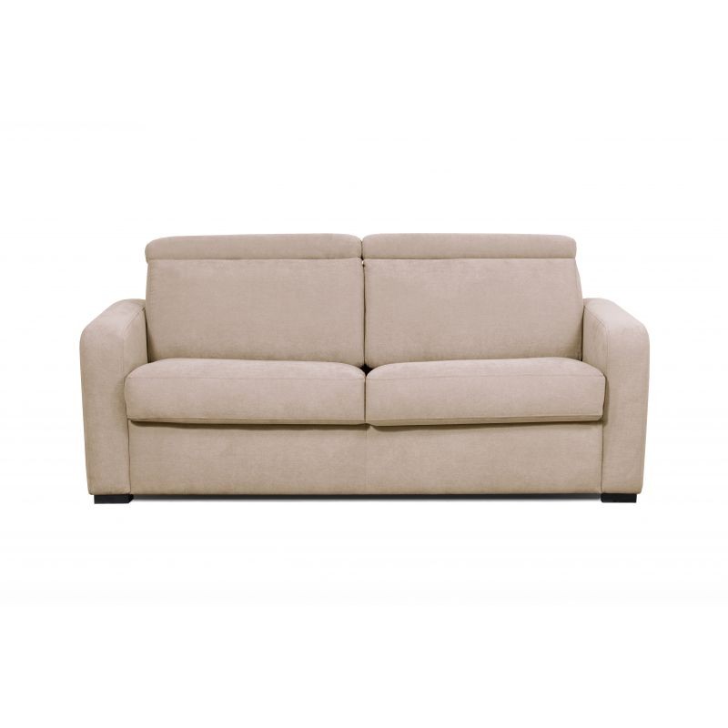 Sistema divano letto express posti letto 3 posti tessuto CANDY (grigio chiaro) - image 56167