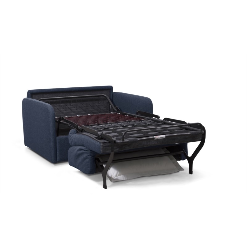 Quick sleeping chair 100x190 in DANOU fabric (Dark blue) - image 56963