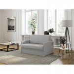 Quick sleeping chair 100x190 in DANOU fabric (Light grey)