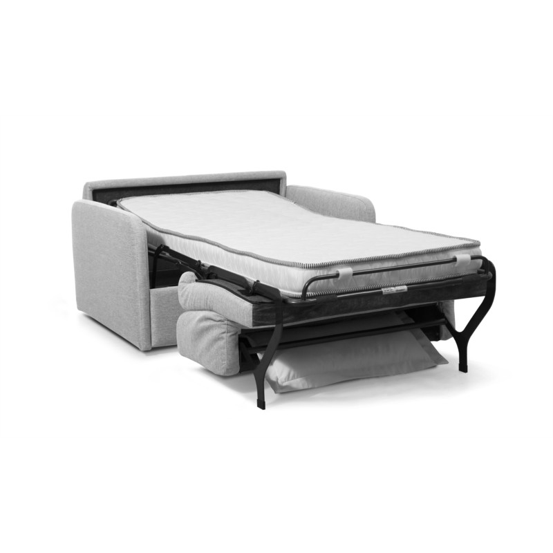 Quick sleeping chair 100x190 in DANOU fabric (Light grey) - image 56970