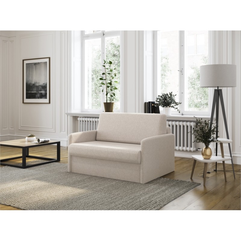 Quick sleeping chair 100x190 in DANOU fabric (Beige) - image 56982