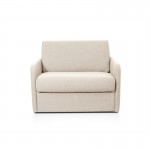 Quick sleeping chair 70x190 in DANOU fabric (Beige)