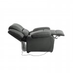 Electric relaxation chair with relaxette lifter (Grey)