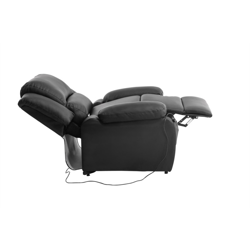 Electric relaxation chair with relaxette lifter (Black) - image 57044