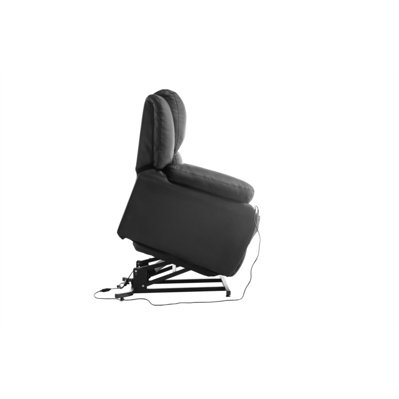 Electric relaxation chair with relaxette lifter (Black) - image 57045