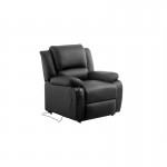 Electric relaxation chair with relaxette lifter (Black)
