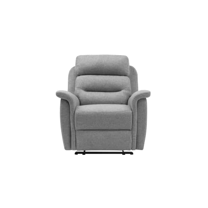 Sedia relax manuale in tessuto RELAXED (grigio chiaro) - image 57170