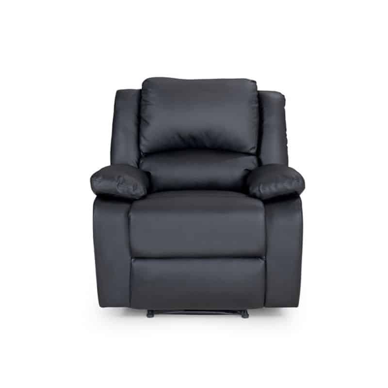 Manual relaxation chair in atlas imitation (Black)