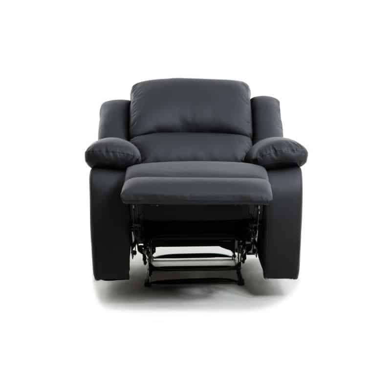 Manual relaxation chair in atlas imitation (Black) - image 57197