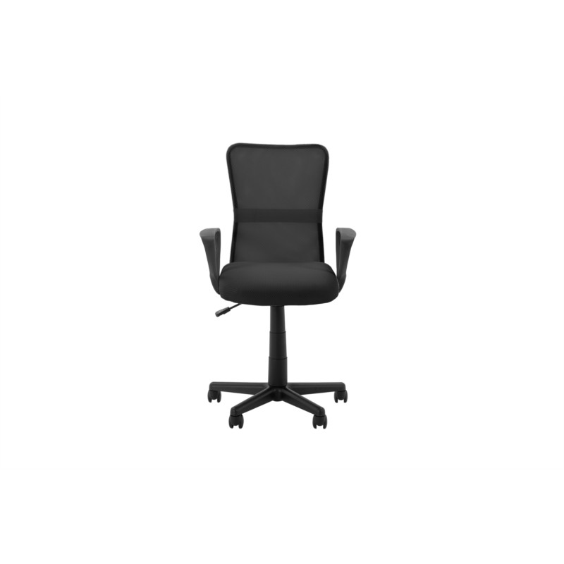 PlaZ mesh fabric office chair (Black) - image 57328