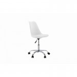Office chair in polypropylene and imitation TONO (White)