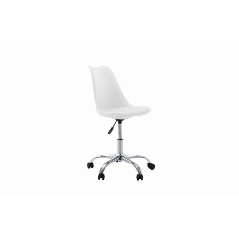 Office chair in polypropylene and imitation TONO (White) - image 57351