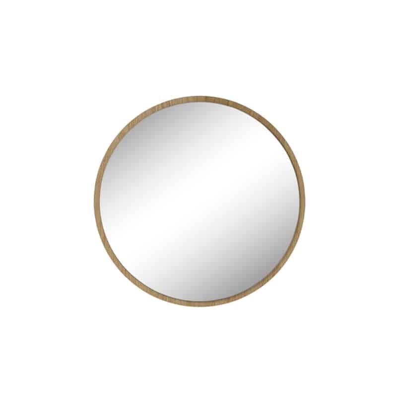 Specchio 75 cm in rovere massello oliato KARVEN (Natural) - image 57400